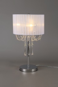 Freida Crystal Table Lamps Diyas Modern Crystal Table Lamps